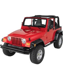 BUMPER 2 TUBE 97+ TJ GLOSS BLACK        377-121