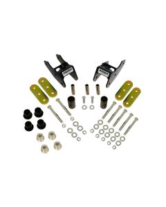 Mountain Off-Road  Stubby Shackle Reversal Kit with Weld In Shackle Mount for 87-95 Jeep Wrangler YJ