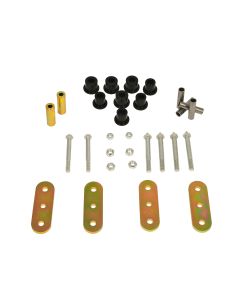 Mountain Off-Road  Front 0" Lift HD Lubeable Shackles for 87-95 Jeep Wrangler YJ