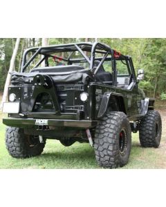MORE REAR BUMPER 76-86 CJ W/TIRE CARR