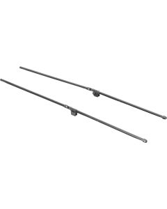 Mopar 68049280AA Front Side Bow Kit for 07-09 Jeep Wrangler JK Unlimited with Sunrider Top