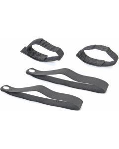 Mopar 55397259AB Rear Window Velcro Roll Up Strap Kit with Sunrider for 07-18 Jeep Wrangler JK