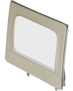Mopar 1HG25ZJ8AB Driver Side Rear Clear Upper Half Door in Khaki Diamond for 07-10 Jeep Wrangler JK Unlimited 4 Door