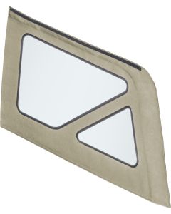 Mopar  Clear Quarter Window in Khaki Diamond for 07-10 Jeep Wrangler JK