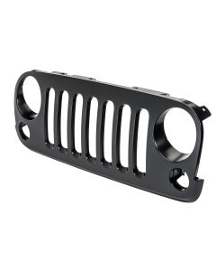 Mopar 68046306AB Grille in Primer Black for 07-18 Jeep Wrangler JK