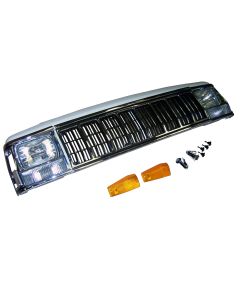 CHROME GRILL KIT FOR 91-96 CHEROKEE XJ