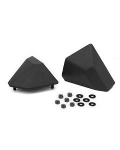 XHD STUBBY BUMPER ENDS TEXT BLK JK