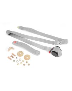 3 POINT RETRACTABLE LAP BELT UNIV GRAY