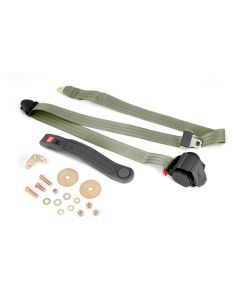 3 POINT RETRACTABLE LAP BELT UNIV OLIVE