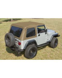 Rugged Ridge  XHD Bowless Soft Top for 97-06 Jeep Wrangler TJ