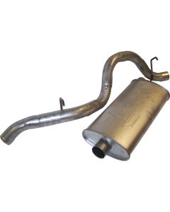 MUFFLER AND TAILPIPE 97-02 TJ 2.5L