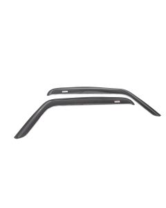 Rugged Ridge 11351.11 Front Rain Deflectors in Smoke for 07-18 Jeep Wrangler JK