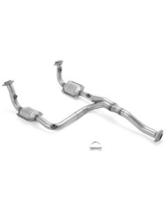 Magnaflow 23957 49 State Direct-Fit Front Y Pipe Catalytic Converter for 05-07 Jeep Liberty KJ 2WD with 3.7L
