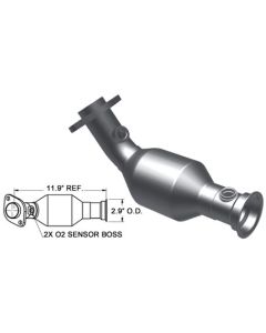 Magnaflow 49492 OE Grade Front Driver Side Catalytic Converter for 02-03 Jeep Liberty KJ with 3.7L