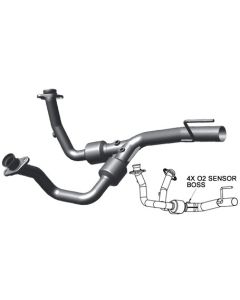 Magnaflow 49494 OE Grade Front Y Pipe for 99-01 Jeep Grand Cherokee WJ 4.7L
