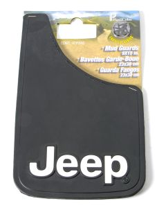 Plasticolor 000491R01 Jeep Logo Mud Guards - 9" x 15" 
