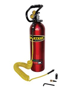 15LB CO2 TANK BASIC PKG 250PSI RED