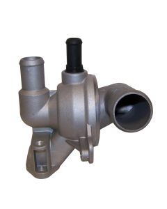 THERMOSTAT W/HOUSING 03-04 KJ 2.5L 2.8L