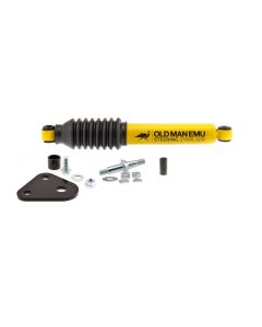 Old Man Emu OMESD48 Steering Stabilizer with Relocation Bracket for 07-18 Jeep Wrangler JK with LHD
