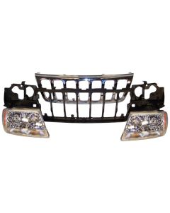 CHROME GRILLE 99-03 WJ