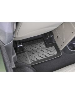 Quadratec  Ultimate All Weather Front & Rear Floor Liners for 07-13 Jeep Wrangler JK 2 Door