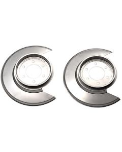 DISC BRAKE DUST COVERS77-78CJ STAINLESS