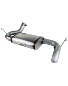 aFe Power 49-46219 Mach Force XP Hi-Tuck 2.5" Axle Back Exhaust for 07-18 Jeep Wrangler JK with 3.6/3.8L