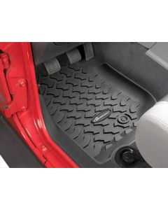Quadratec  Ultimate All Weather Floor Liner Triple Combo with Behind the Seat Cargo Liner  for 07-18 Jeep Wrangler JK 2 Door