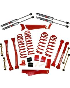 SKJ 4IN M95 KIT 07-UP JKU CLASSIC RED   JK401KCR-M