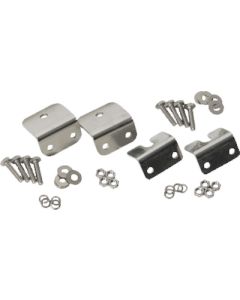 Kentrol 30667 Stainless Steel Strut Rod Mounting Brackets for 72-86 Jeep CJ-5, CJ-7 & CJ-8 Scrambler with with Fiberglass Body and Grill
