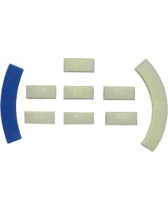 Crown Automotive 15866 Shift Pad Kit for 87-06 Jeep Wrangler YJ & TJ; 83-85 & 87-01 Cherokee XJ; 93-04 Grand Cherokee ZJ & WJ; 82-91 SJ & J Series and 02-07 Liberty KJ 