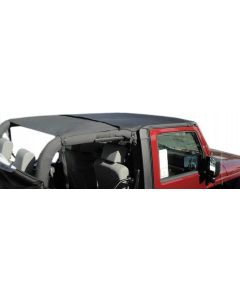 Rampage Products 94835 Combo Brief Topper in Black Diamond for 10-12 Jeep Wrangler JK 2 Door