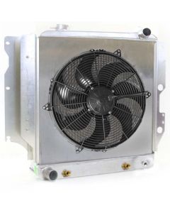 Griffin Radiator & Thermal Products CU-70032 Aluminum Radiator with Fan for 87-06 Jeep Wrangler YJ, TJ & TJ Unlimited