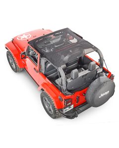 Vertically Driven Products  KoolBreez Full Roll Bar Top for 10-18 Jeep Wrangler JK 2 Door