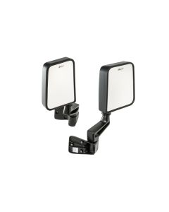 Quadratec  88-02 Style Replacement Mirror Kit for 87-18 Jeep Wrangler YJ, TJ, TJ Unlimited, JK & JK Unlimited Tube Doors