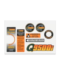 DECAL SET FOR Q9500i WINCH