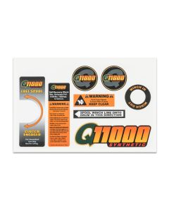 DECAL SET FOR Q11000S WINCH