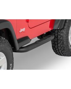 Quadratec  QR3 Heavy Duty Side Steps for 87-06 Jeep Wrangler YJ, TJ