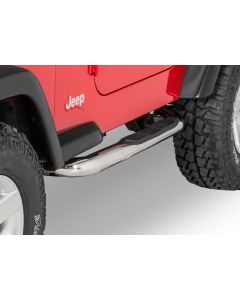 QR3 SIDE STEPS YJ/TJ STAINLESS