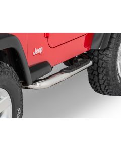 QR3 SIDE STEPS YJ/TJ STAINLESS
