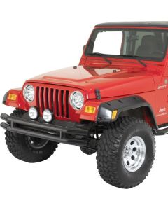 Quadratec  QR3 Dual-Tube Front Bumper for 76-06 Jeep CJ, YJ, TJ & Unlimited