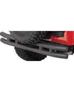 Quadratec  QR3 Dual-Tube Rear Bumper for 55-86 Jeep CJ5 & CJ7