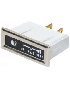 AIR DASH INDICATOR 76-86 CJ SERIES