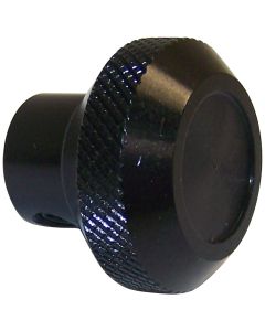 BLACK ALUMINUM DASH KNOB 76-86 CJ