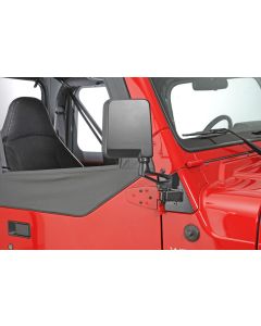 Quadratec  Mirror Relocation Bracket Kit for 97-02 Jeep Wrangler TJ