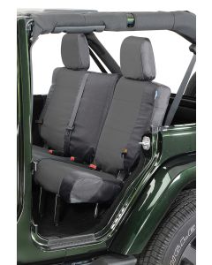 Coverking  Rear Ballistic Nylon Seat Covers for 03-06 Jeep Wrangler TJ & Unlimited