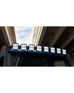 Diode Dynamics DD7225 SS5 Sport CrossLink Windshield Yellow Combo Lightbar Kit for 07-18 Jeep Wrangler JK