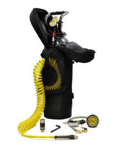 15LB CO2 TANK TRACK PKG B 250PSI GL BLK