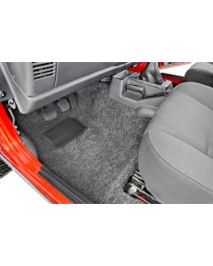 Bedrug  Premium Carpeted Front Floor Covering for 97-06 Jeep Wrangler TJ & Unlimited