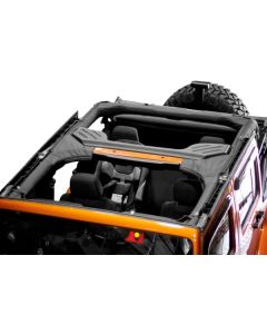 RR ROLL BAR COVER BLK POLY 07-12 JK 4DR
